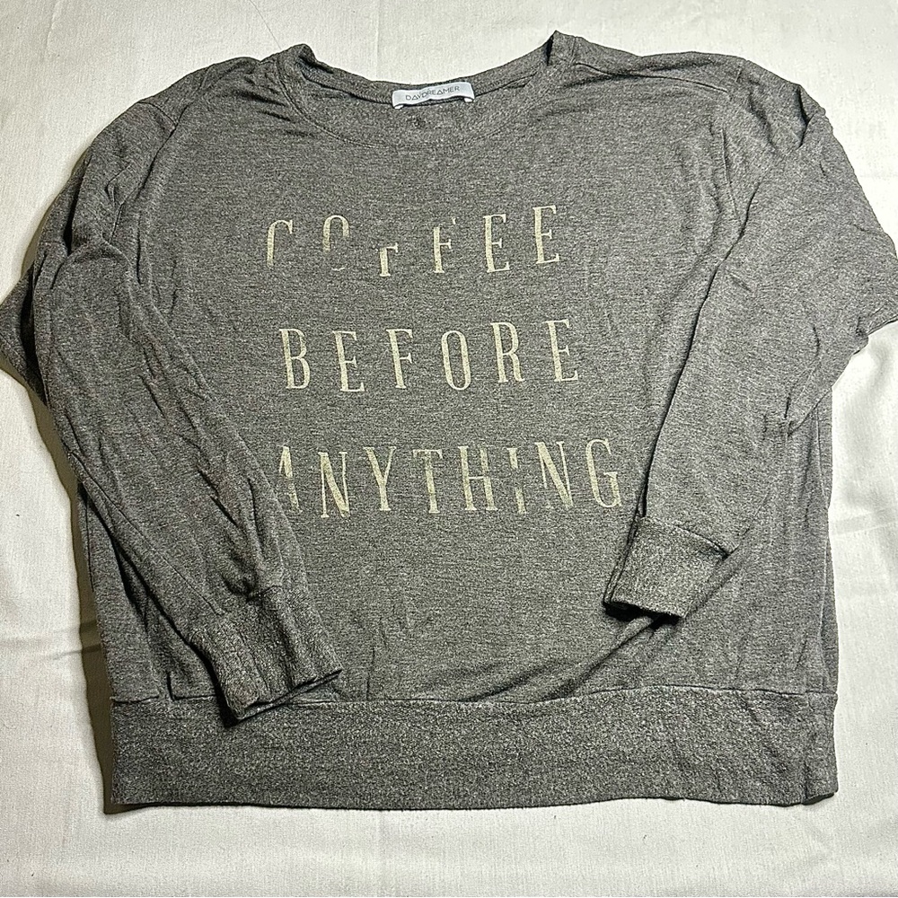 Gray Graphic Sweatshirt